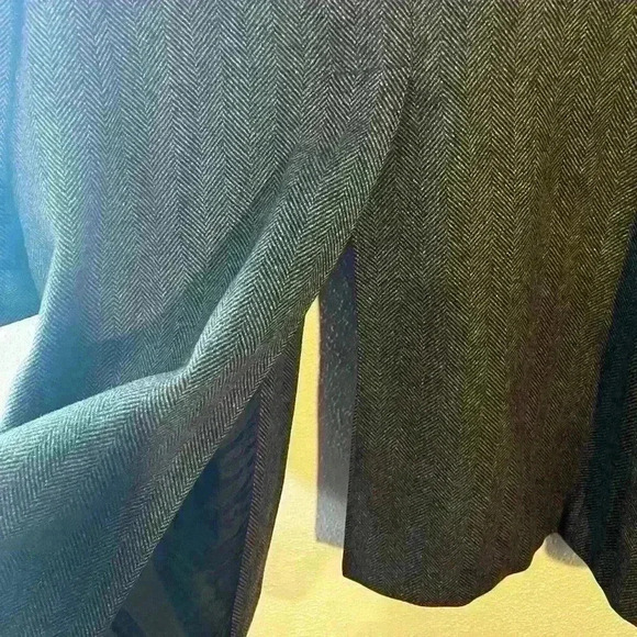 Vintage Dunn & Co Great Britain Gray 100% Wool Coat - Picture 6 of 8